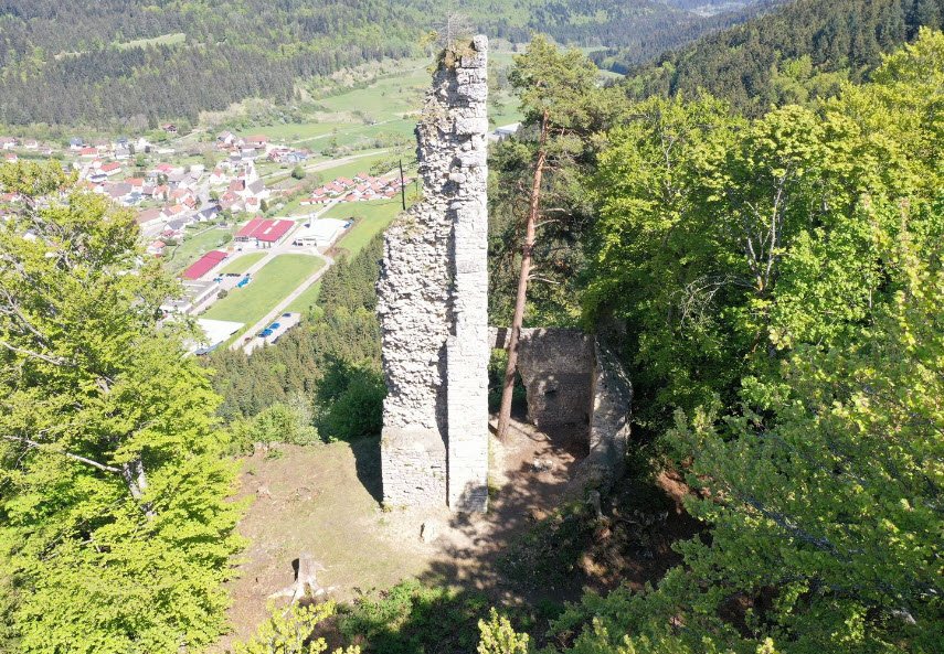 Burgruine Granegg, Germany